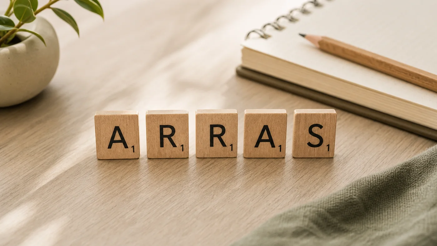 Anagramme ARRAS, trouver les mots possibles sans perdre de temps