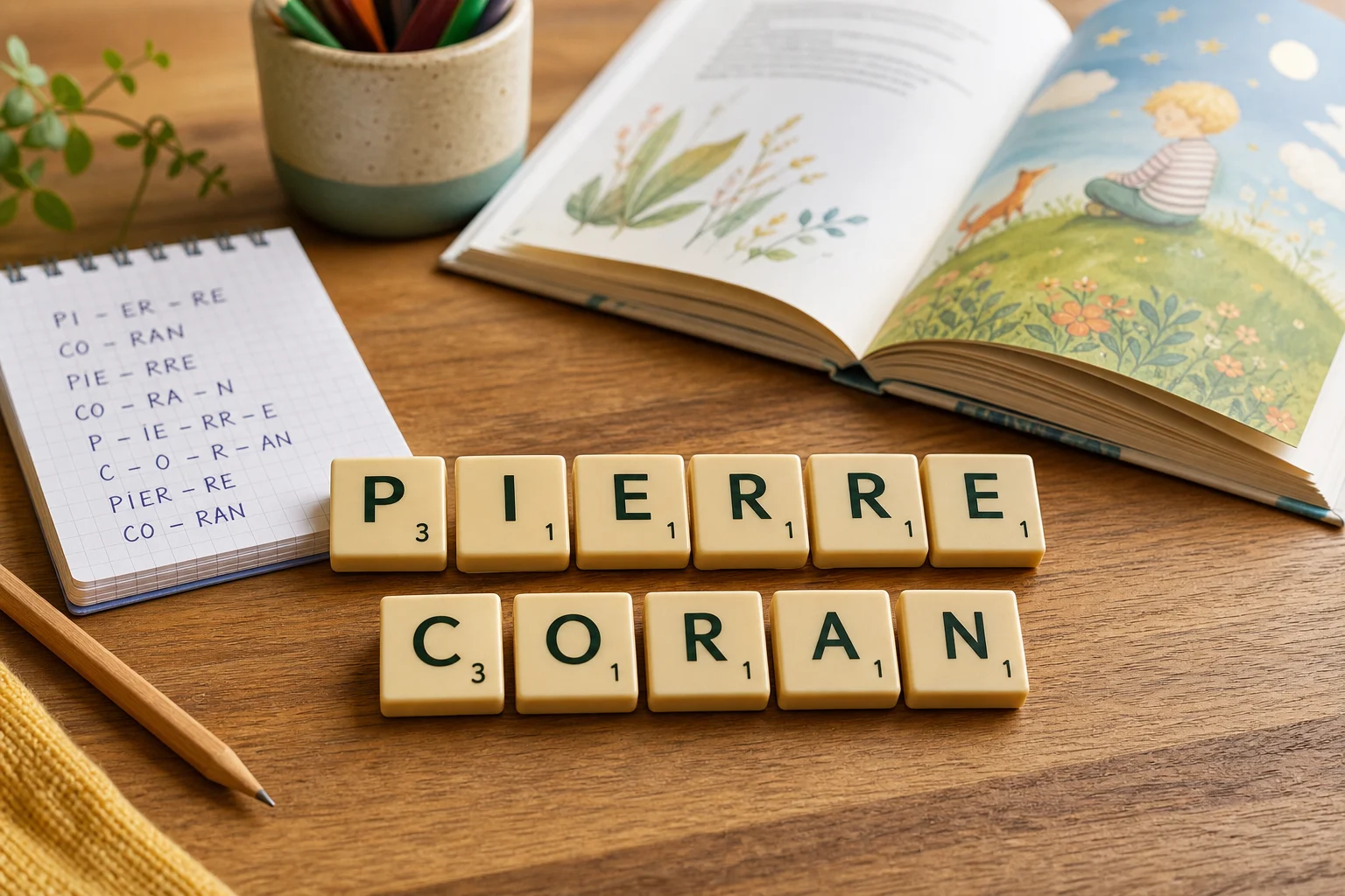 Comprendre les anagrammes de Pierre Coran et jouer avec les lettres