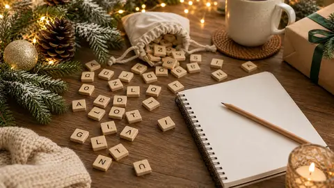 Anagramme de Noël, idées simples pour jouer avec les lettres