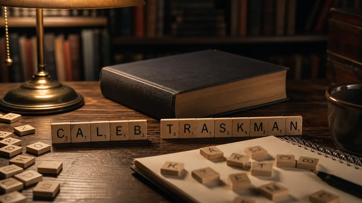 Caleb Traskman, comprendre la piste de l'anagramme