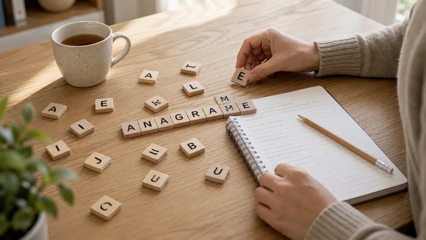 Anagramme expert, la méthode pour voir les mots cachés plus vite