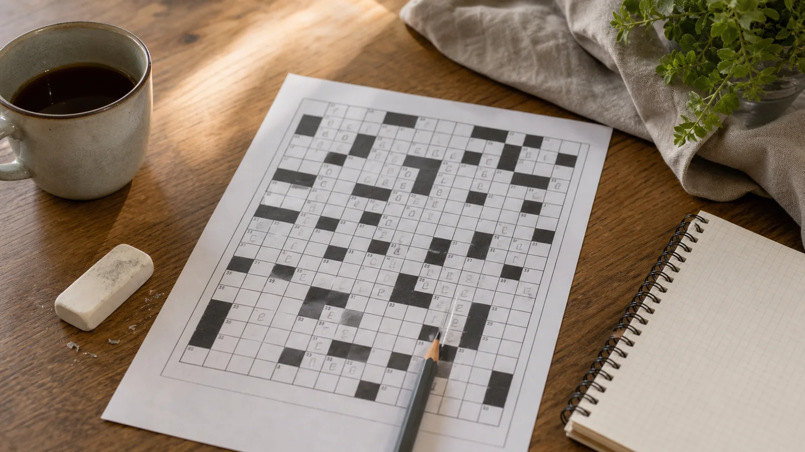 Débloquer une grille de mots-croisés sans deviner