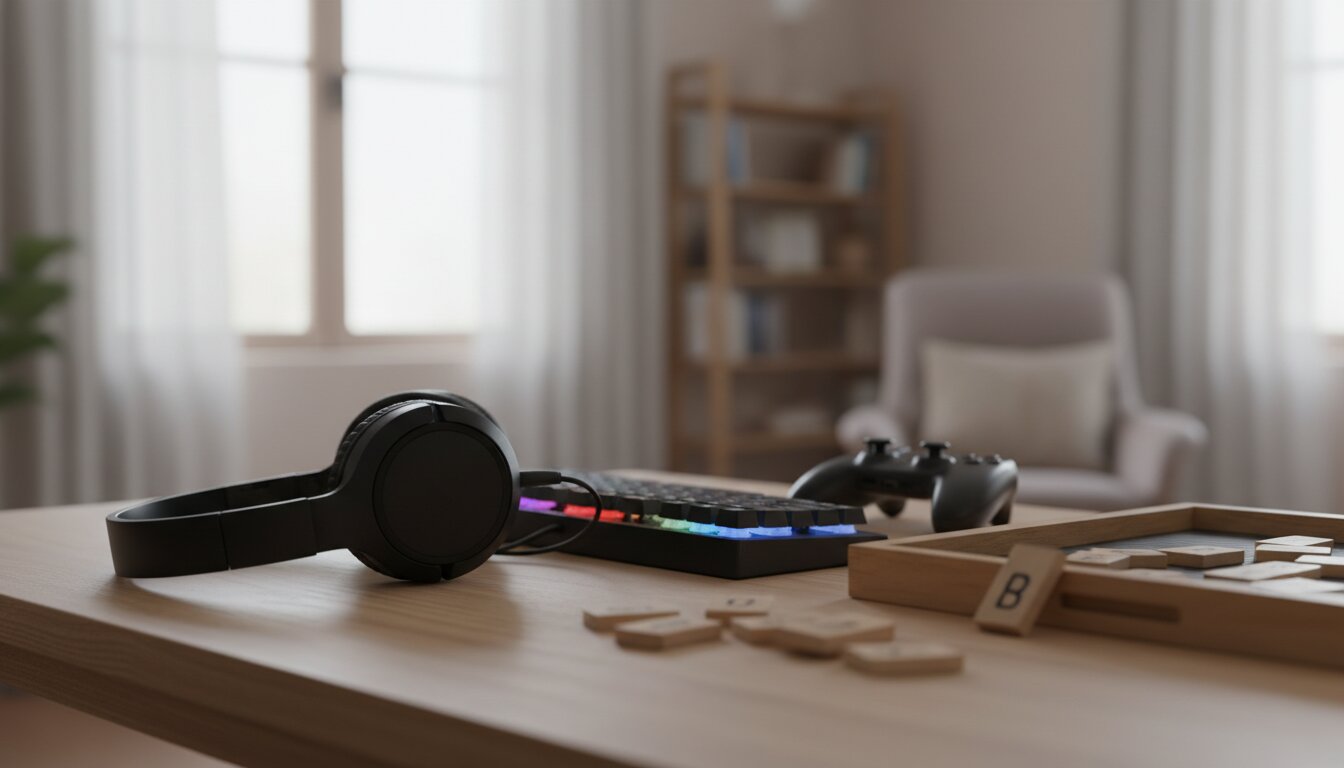 Anagramme CASQUE, CLAVIER, CONSOLE : analyser et valoriser les tirages issus du matériel gamer