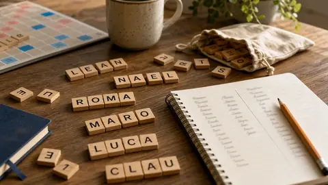 Anagramme des prénoms, trouver sans forcer les lettres