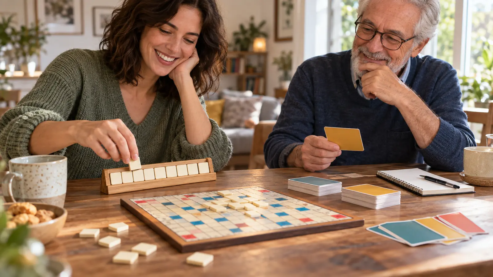 Jeux de lettres et quiz de culture générale: la même gymnastique pour l'esprit