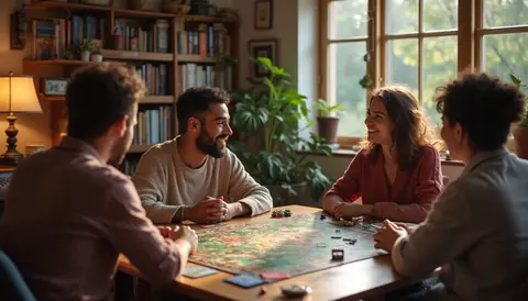 Jeux de société coopératifs: travailler ensemble pour gagner