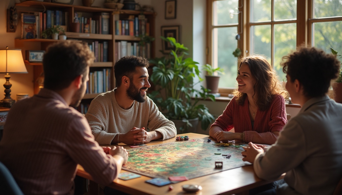 Jeux de société coopératifs: travailler ensemble pour gagner