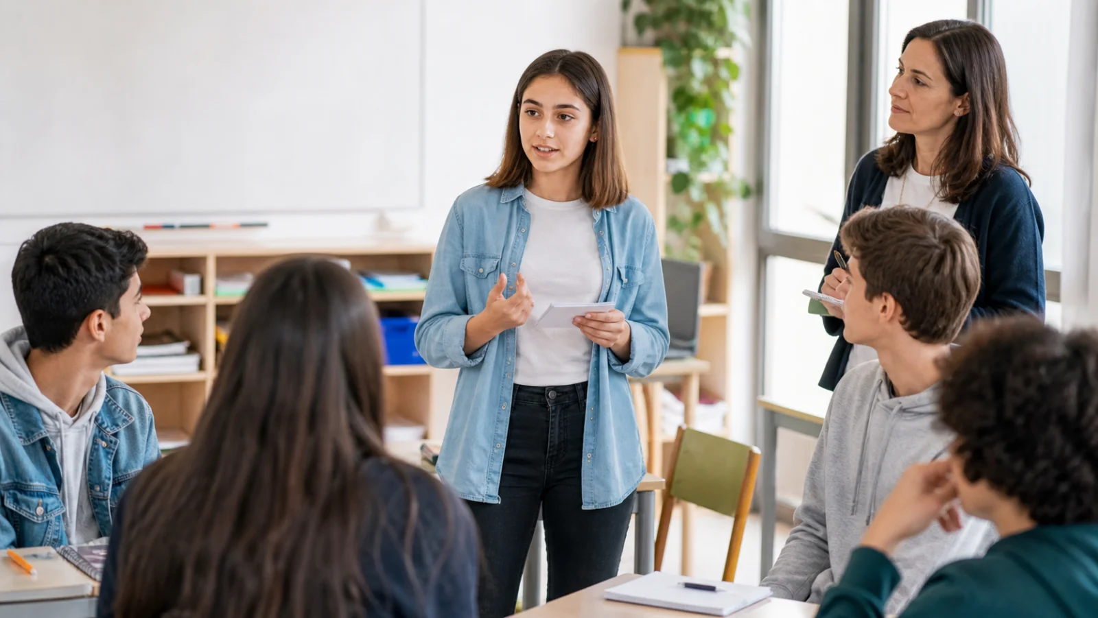 Aider les jeunes à parler en public sans les mettre en difficulté