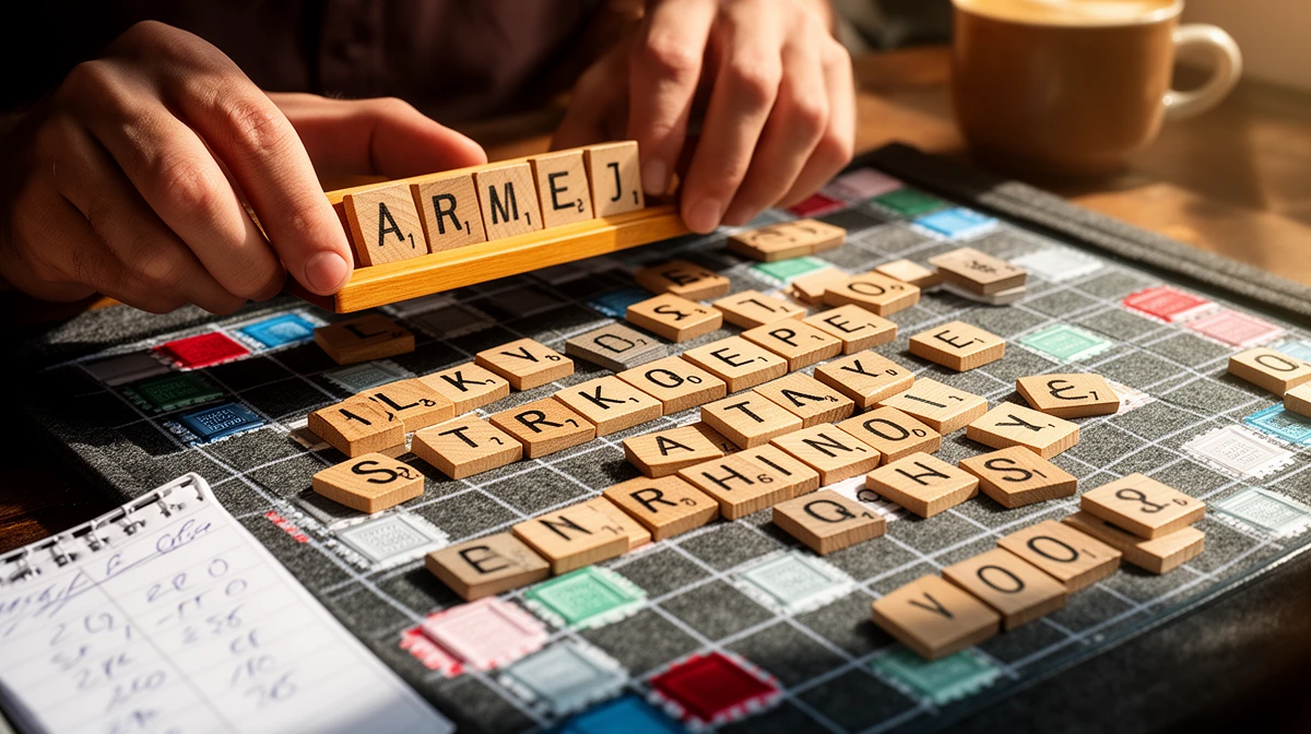 Mot avec ces lettres Scrabble