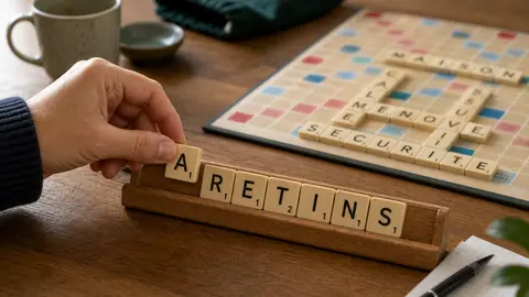 Mots contenant les lettres au Scrabble: méthode rapide