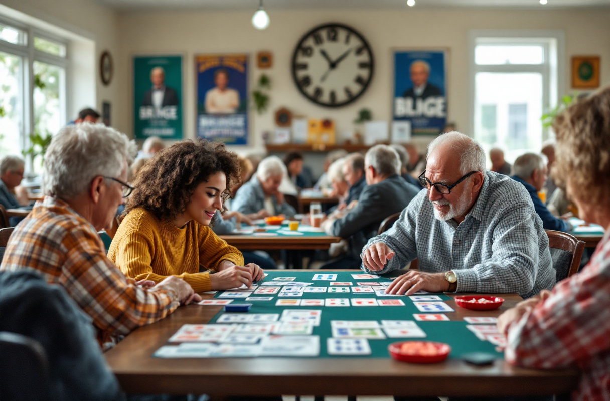Plongez dans l'univers stratégique et captivant du jeu de bridge