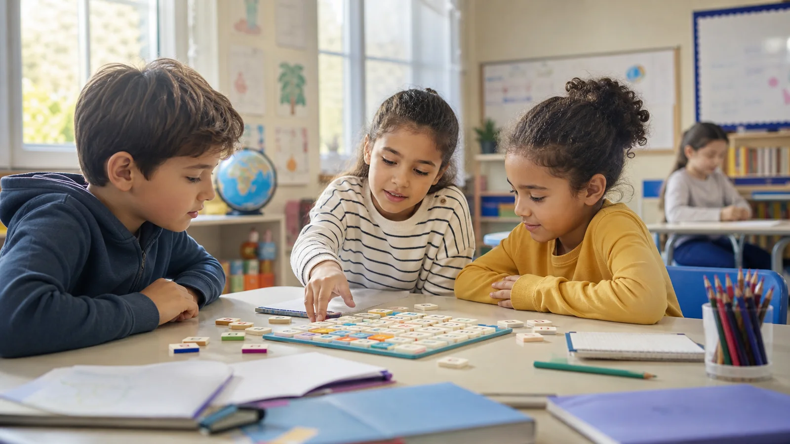 Jeux éducatifs pour calmer le stress scolaire sans pression