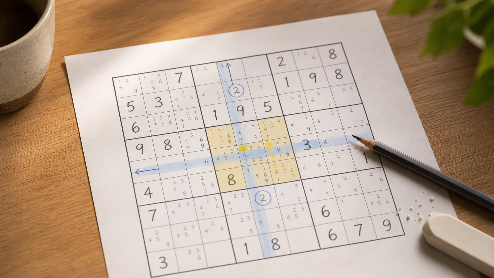 Sudoku: la méthode claire pour résoudre une grille sans deviner