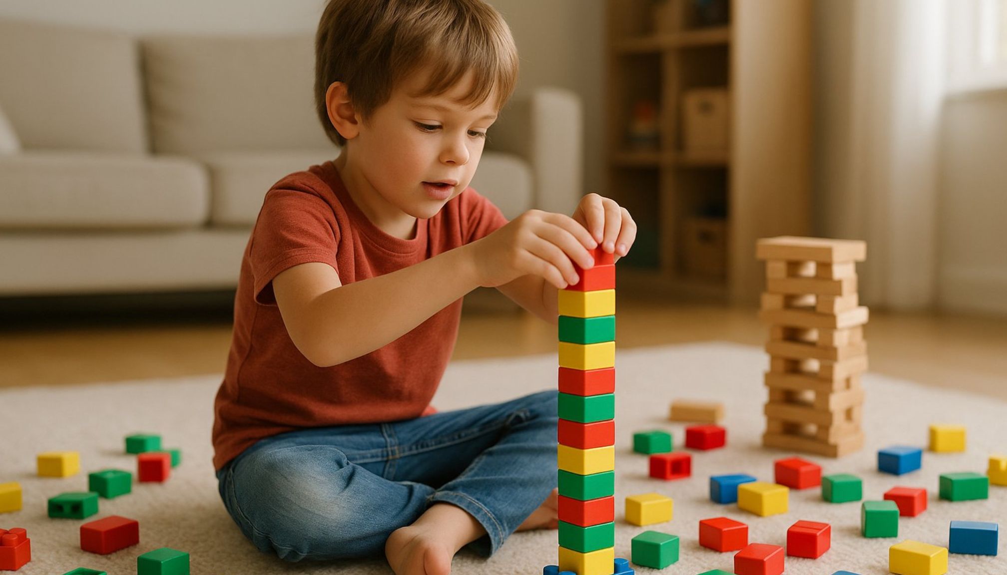 Stimuler la créativité et la motricité des enfants avec des jeux de construction